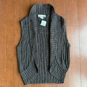 Sweater Project Brown Sweater Vest‎